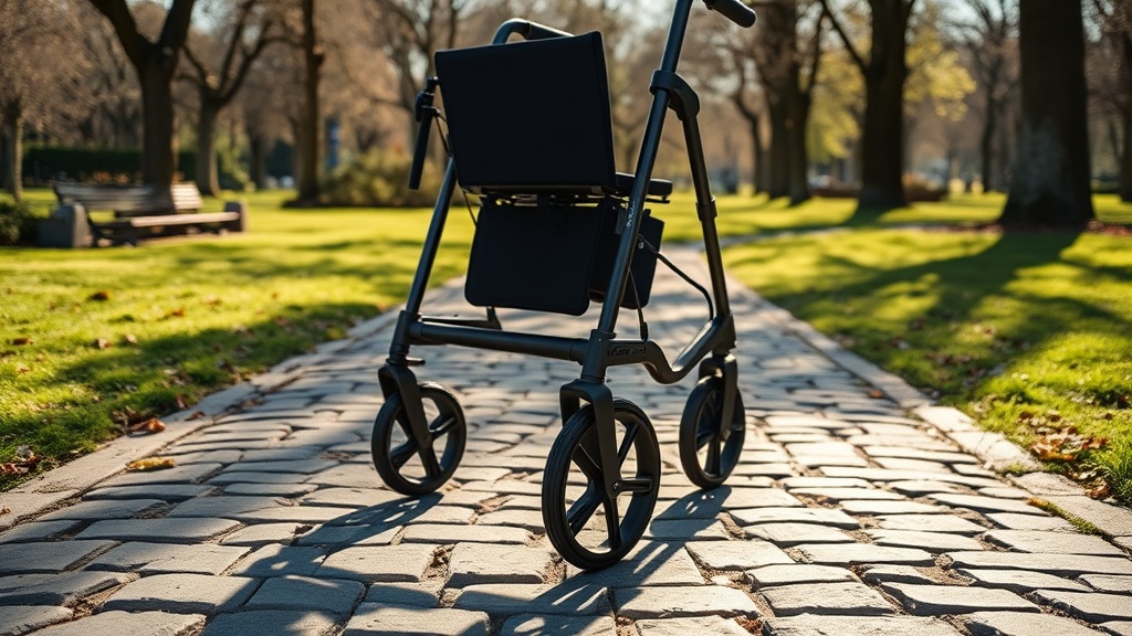 Raz Design Jet 4: Bremssystem im Vergleich zu anderen Rollatoren